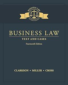Business Law: Text and Cases image