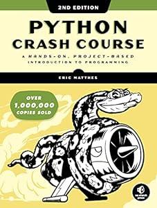 Python Crash Course, 2nd Edition: A Hands-On, Project-Based Introduction to Programming image