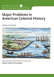 Major Problems in American Colonial History (Major Problems in American History Series) image