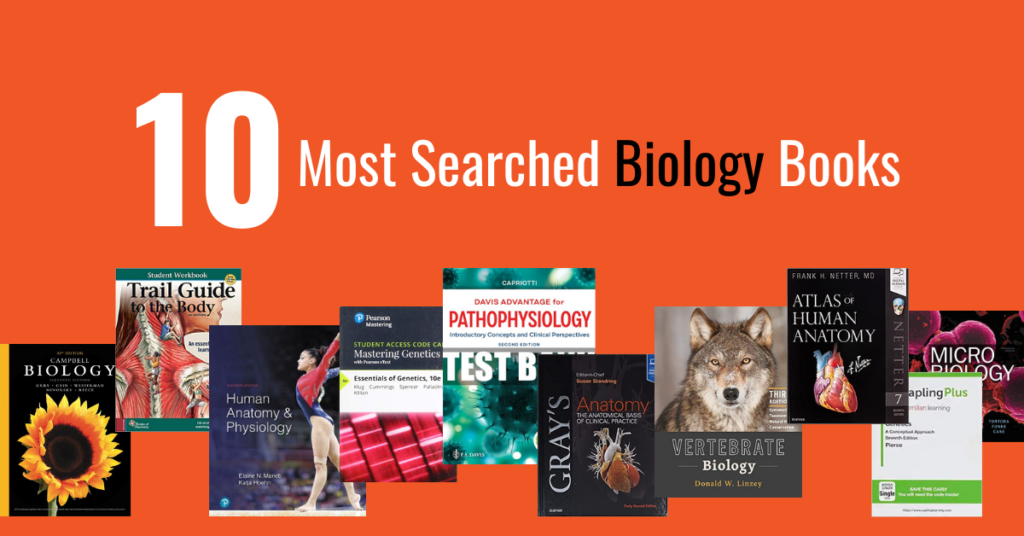 Top 10 Most Searched Biology Books In 2024 - BookScouter Blog