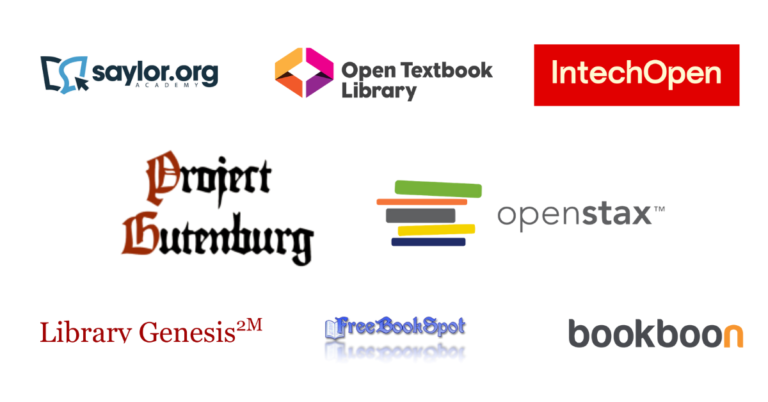comparison of best websites for free textbooks online