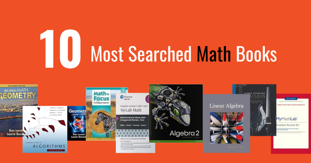 Top 10 Most Searched Math Books in 2024 BookScouter Blog