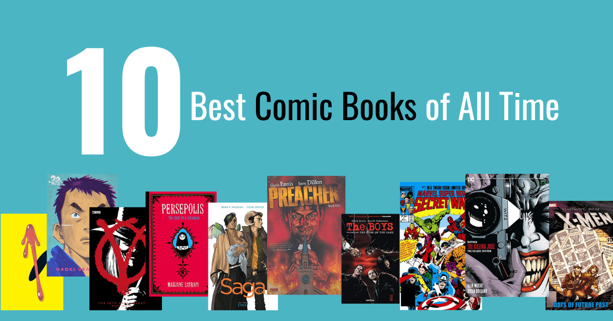 Top 10 Best Comic Books of All Time BookScouter Blog