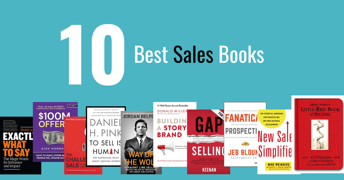 The 10 Best Sales Books to Read in 2024 BookScouter Blog