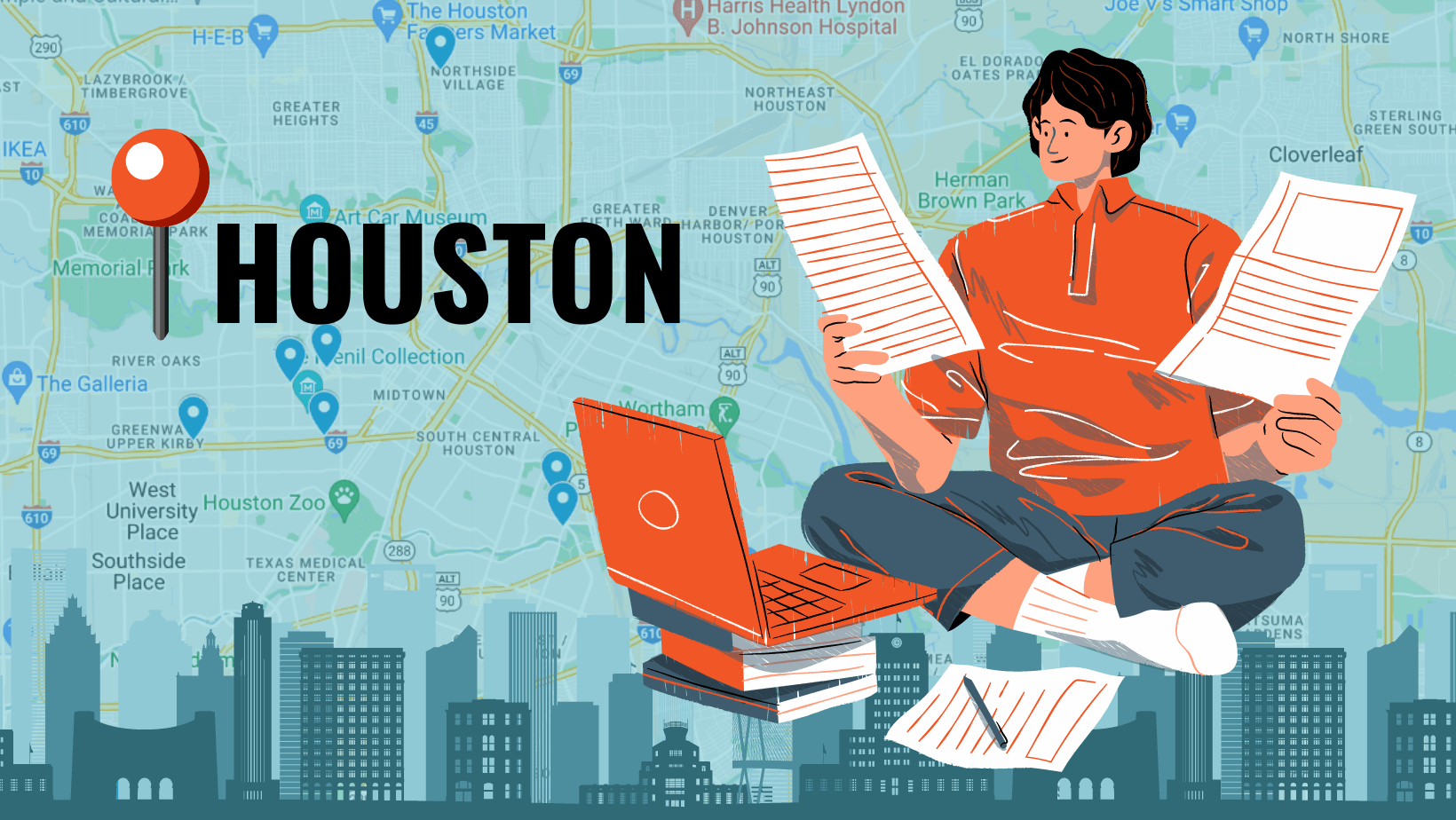 Study spots in Houston