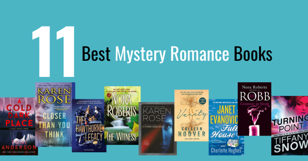 good mystery romance book series