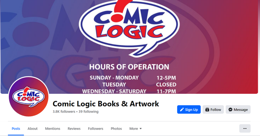 Comic Logic Books & Artwork