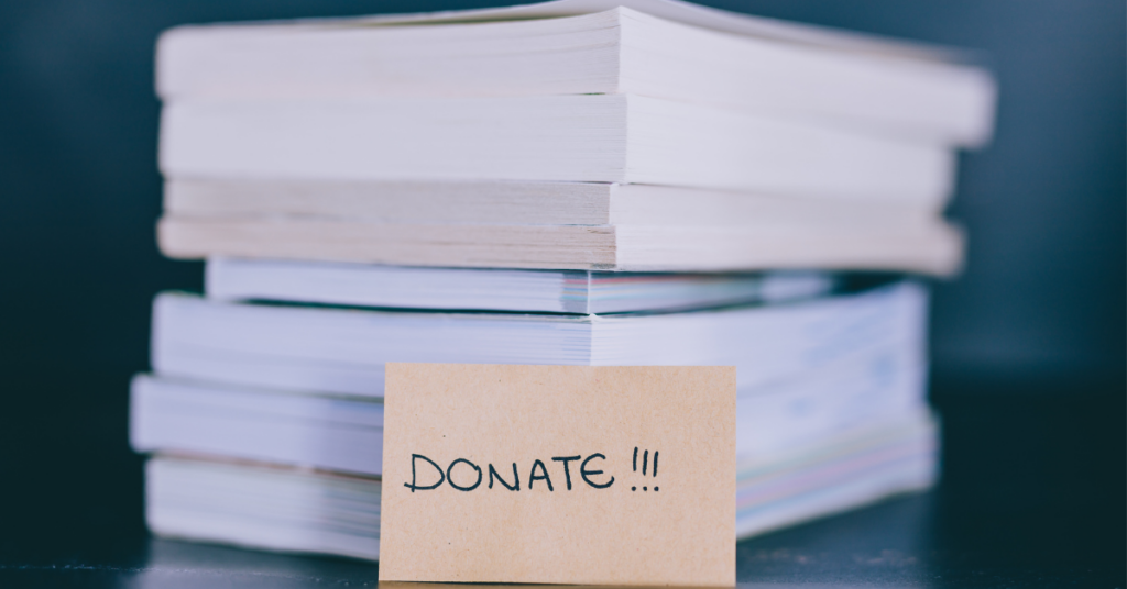 donate textbooks to charity