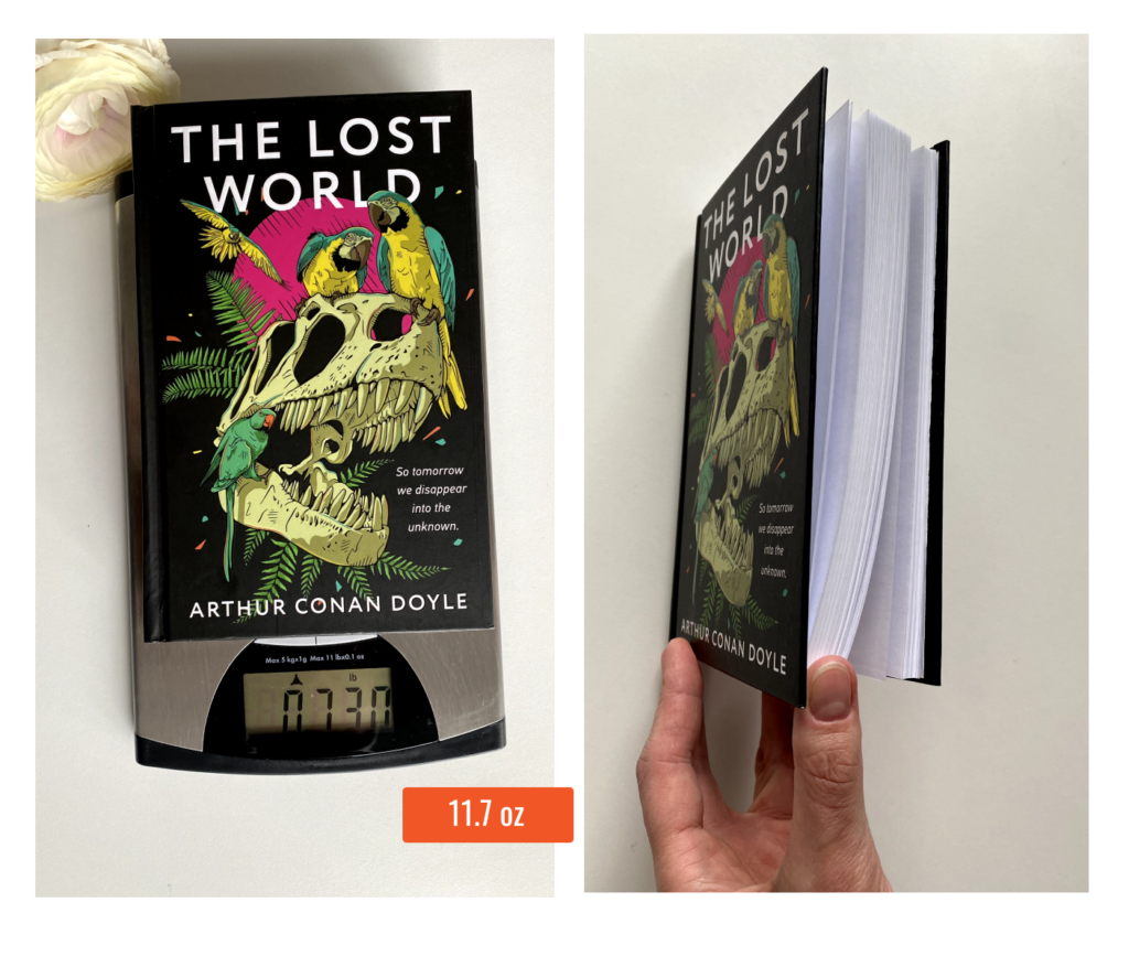 The Lost World Paperback Book weight