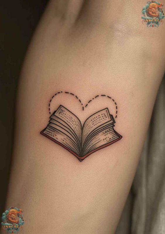 Book Lover Heart