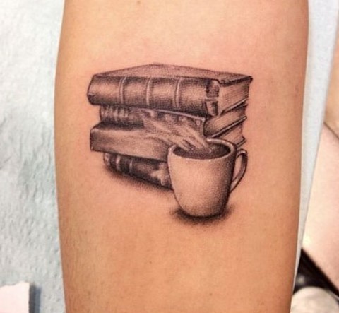 Book and Coffee Cup