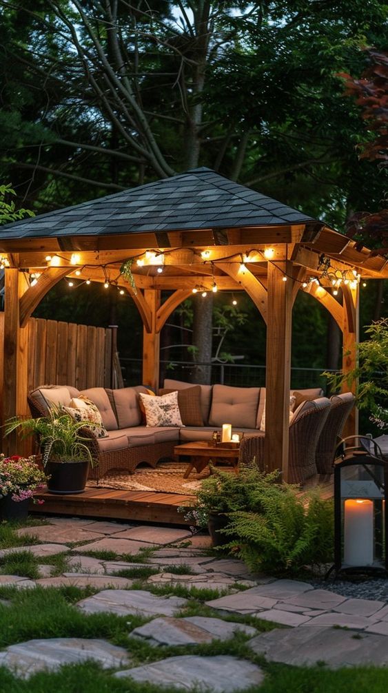 Outdoor Gazebo Nook