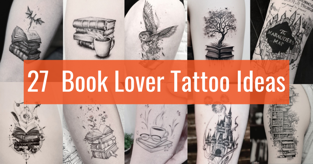 27 Book Lover Tattoo Ideas