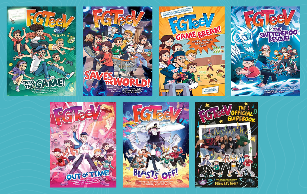 all FGTeeV Books