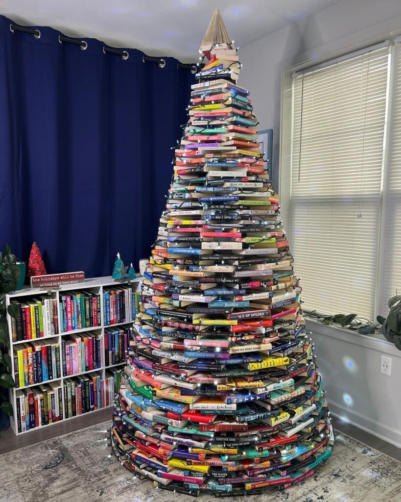 Sky-High Book Tower