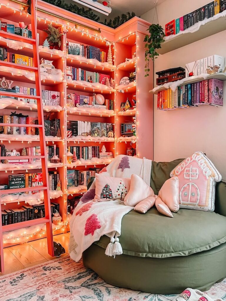 Winter Wonderland Bookshelf