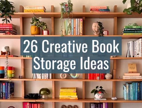 creative book storage ideas